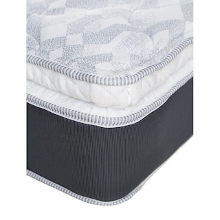 Foto 3 | Colchón Spring Air Marte Color Gris Queen Size + Almohada 2pack + Protector Cloud + Sabanas Softy
