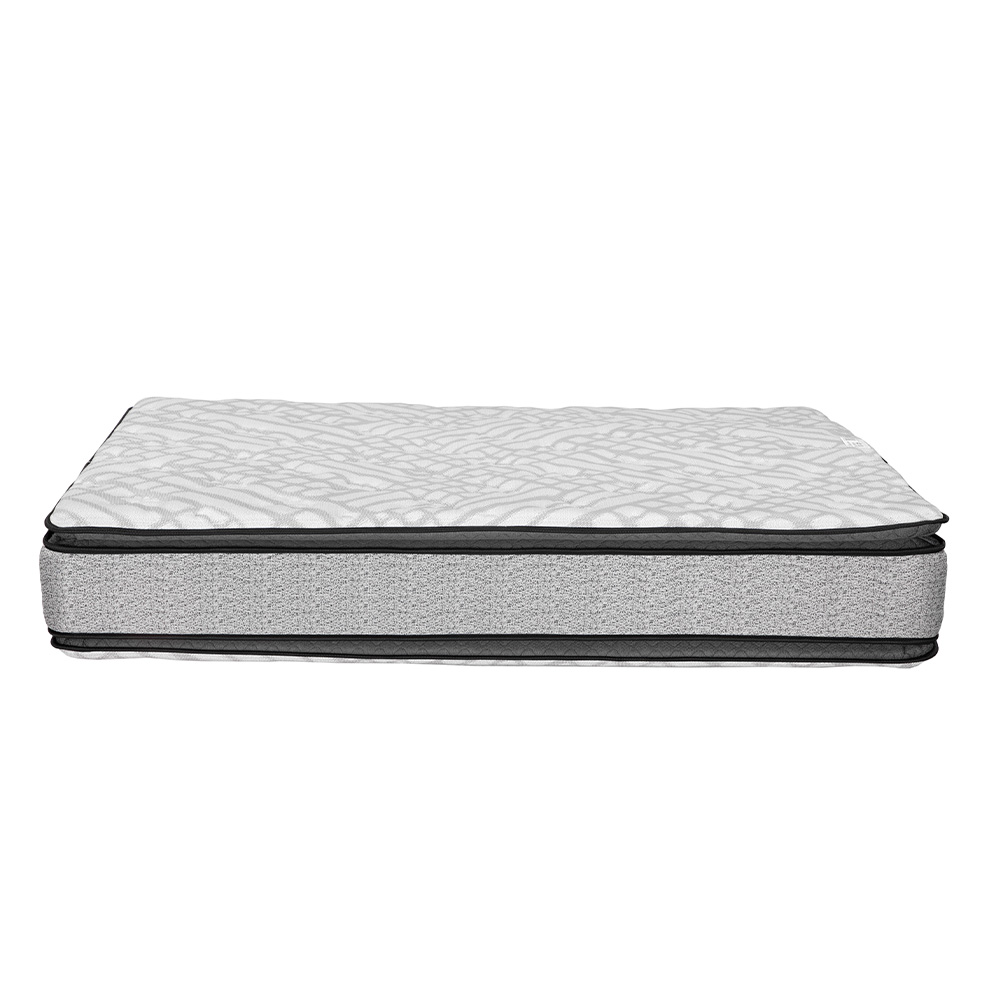Foto 3 pulgar | Colchón Restonic Hoff Color Gris Queen Size + Almohada 2pack  + Protector Cloud  + Sabanas Softy