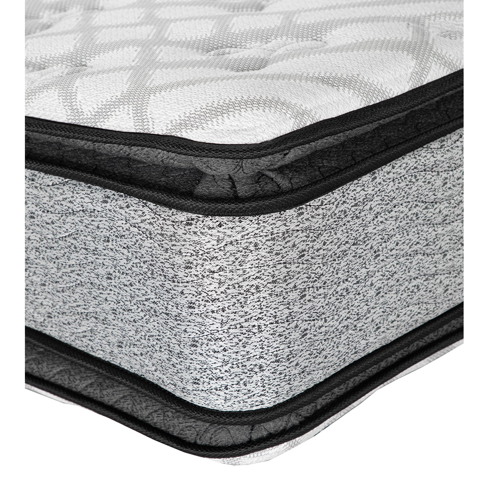 Foto 3 | Colchón Restonic Hoff Color Gris Queen Size + Almohada 2pack  + Protector Cloud  + Sabanas Softy
