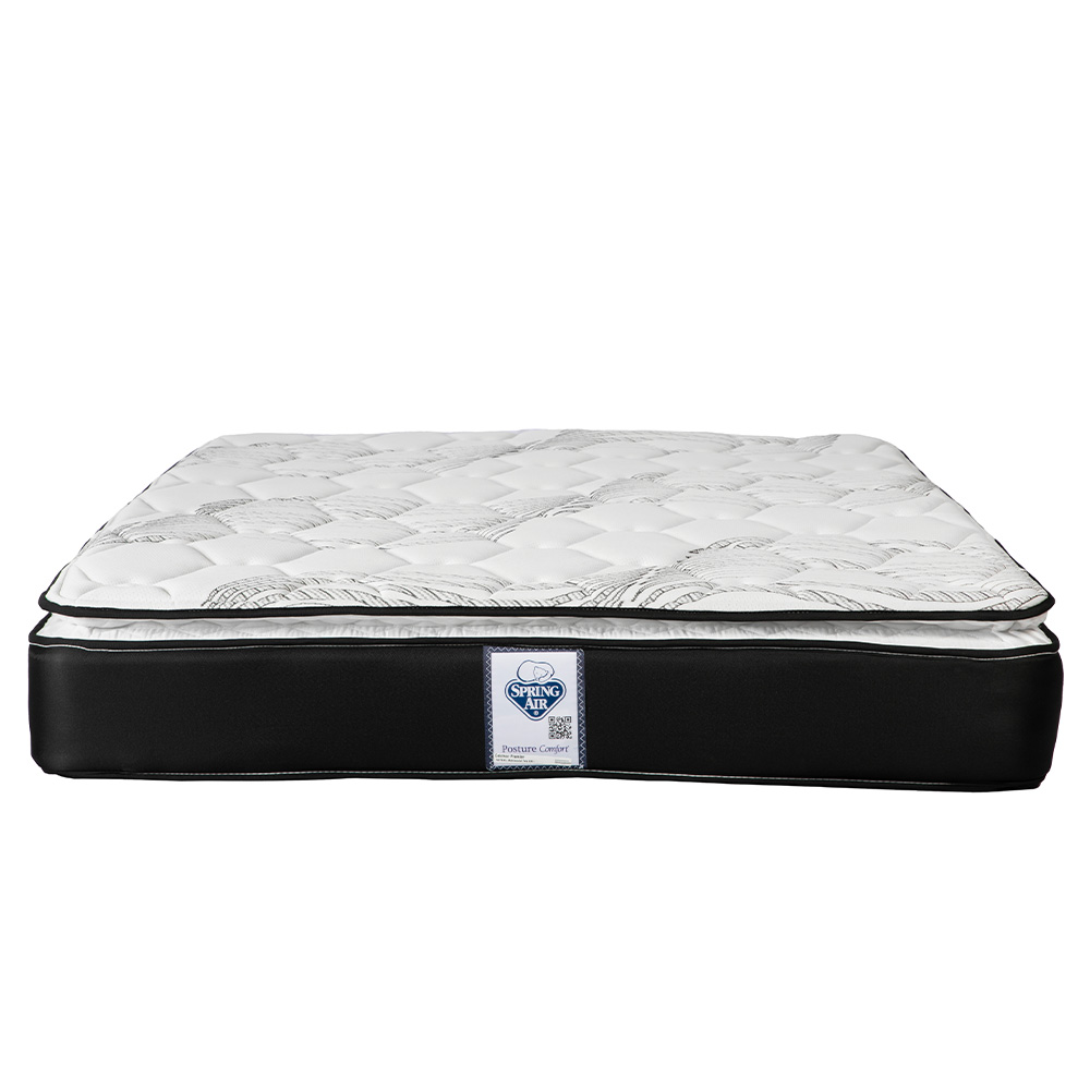 Foto 2 | Colchón Spring Air Premier Color Negro King Size + Almohada One  + Protector Cloud  + Sabanas Softy