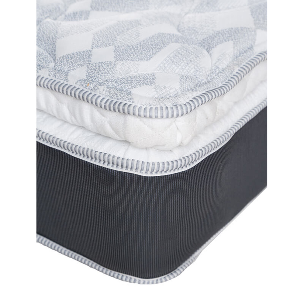 Foto 4 | Colchón Spring Air Marte Color Gris Matrimonial + 2 Almohadas Osos + Protector Ultra