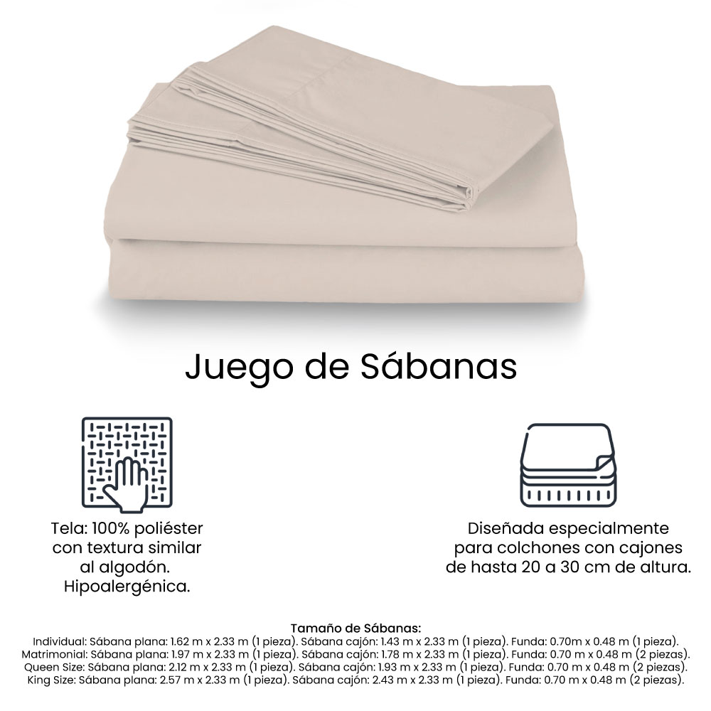 Foto 7 | Colchón Spring Air Morgán Color Negro Matrimonial + Sábanas Basic