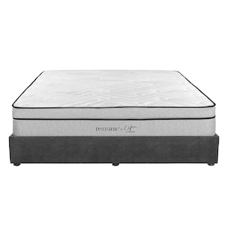 Foto 1 | Colchon Restonic Lipa Base Color Gris Carbon King Size + Base Cama