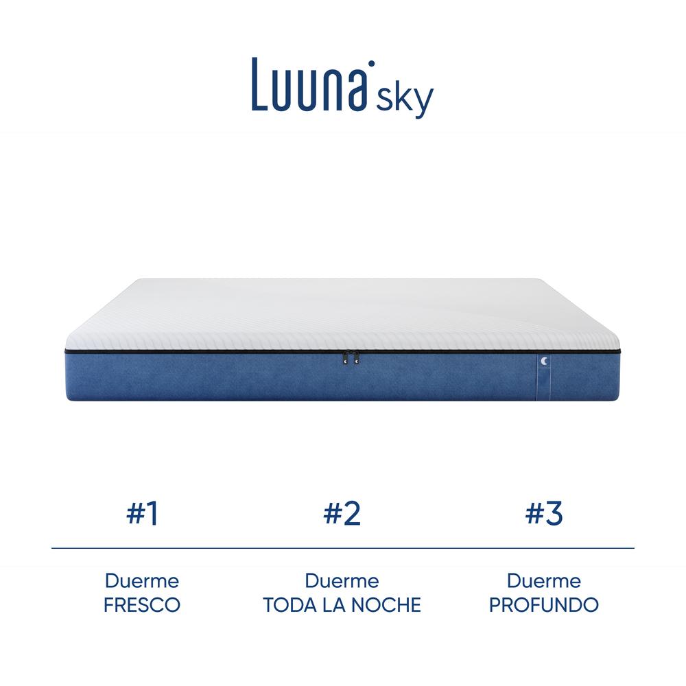Foto 4 pulgar | Colchón Individual Luuna Sky En Caja, Colchones Memory Foam, 24cm De Alto, Garantía 10 Años