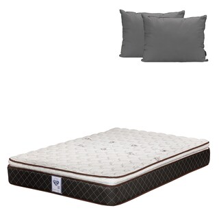 Foto 1 | Colchón Spring Air Minesota Color Café Queen Size + Almohada 2pack