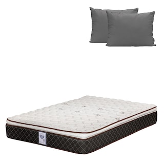 Foto 1 | Colchón Spring Air Minesota Color Café Individual + Almohada 2pack