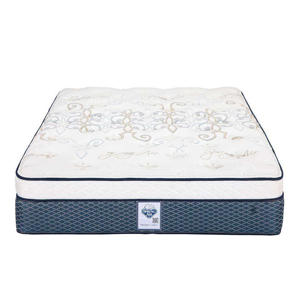 Foto 2 | Colchón Spring Air Cantabria Color Azul Matrimonial + Almohada Osos + Protector Ultra