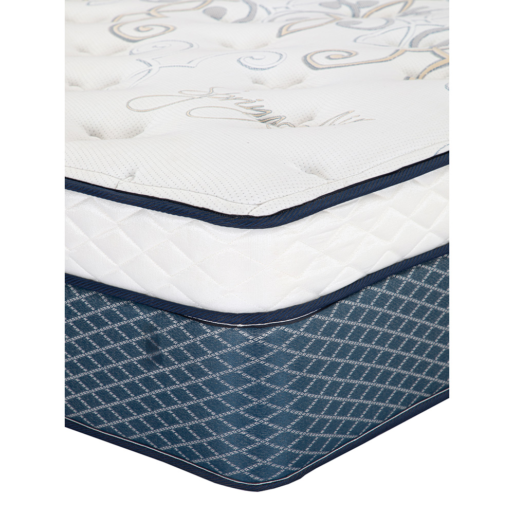 Foto 4 | Colchón Spring Air Cantabria Color Azul Matrimonial + Almohada Osos + Protector Ultra