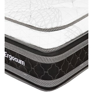 Foto 5 | Colchón Restonic Ergosum Color Negro Matrimonial + 2 Almohadas Trinity