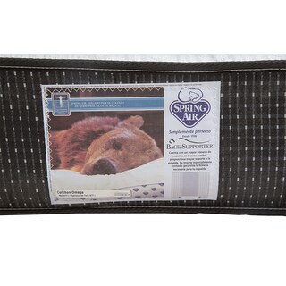 Foto 4 | Colchón Spring Air Omega Color Negro Queen Size + 2 Almohadas Trinity