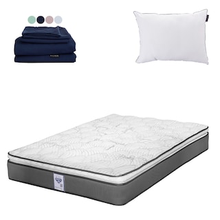 Foto 1 | Colchón Spring Air Prestige King Size + Almohada One + Juego De Sábanas Softy