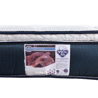 Foto 5 | Colchón Spring Air Mónaco Color Azul King Size + Almohada Trinity + Sábanas Trinity