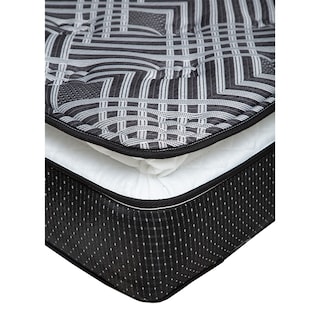 Foto 5 | Colchón Spring Air Omega Color Negro Queen Size + Almohada Trinity + Sábanas Trinity