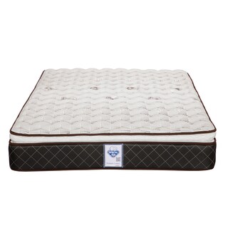 Foto 3 | Colchón Spring Air Minesota Color Café Queen Size + Almohada Royal Twin
