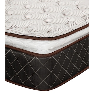 Foto 4 | Colchón Spring Air Minesota Color Café Individual + Almohada Royal Twin