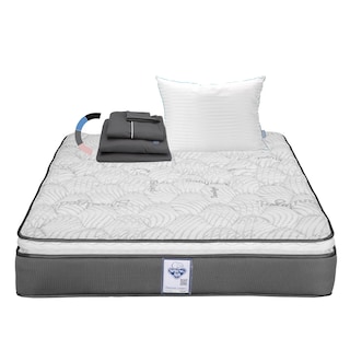 Foto 1 | Colchón Spring Air Prestige + Almohada Royalc+ Sábanas Royal Matrimonial