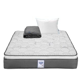 Foto 1 | Colchón Spring Air Prestige + Almohada Royal +protector Lux Matrimonial