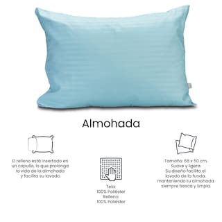 Foto 7 | Colchón Spring Air Prestige Color Gris Individual + 2 Almohadas Trinity