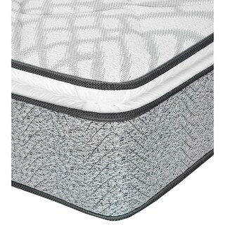 Foto 4 | Colchón Restonic Vail Color Gris Matrimonial + Almohada One + Sábanas Softy