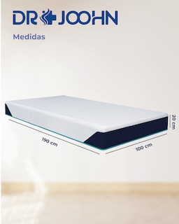 Foto 8 | Colchón En Caja Individual Dr Joohn Zen Confort Memory Gel 20cm