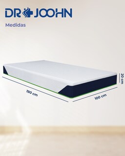Foto 7 | Colchón En Caja Individual Dr Joohn Zen Confort Memory Foam 20cm