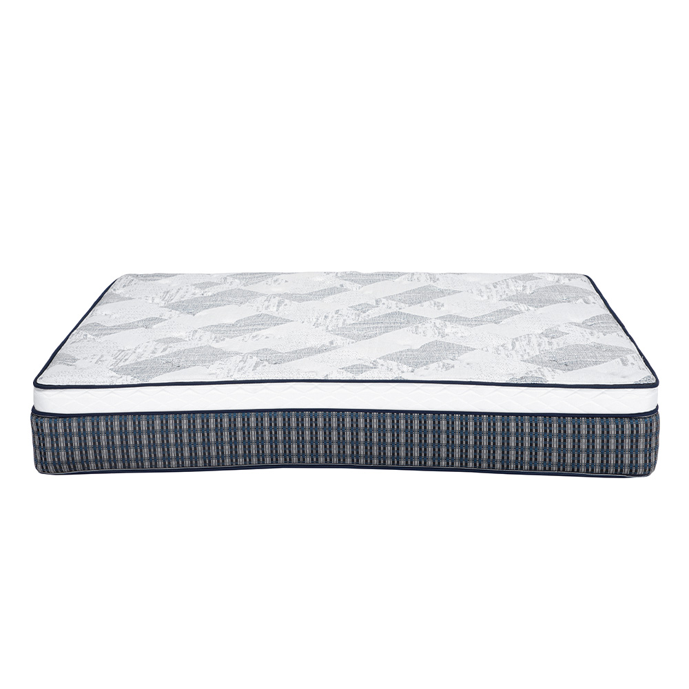 Foto 4 | Colchón Spring Air Cardona Color Cuadros Azules Queen Size + Protector Ultra
