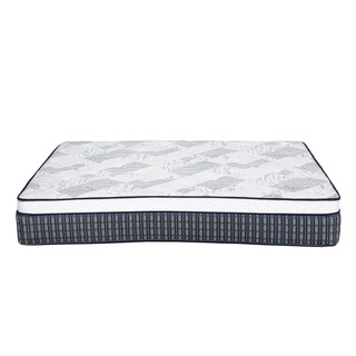 Foto 4 | Colchón Spring Air Cardona Color Cuadros Azules Queen Size + Protector Ultra
