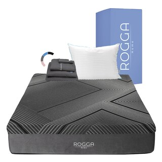 Foto 1 | Colchón Rogga Color Gris Oxford Matrimonial + Almohada Royal + Sábanas Royal