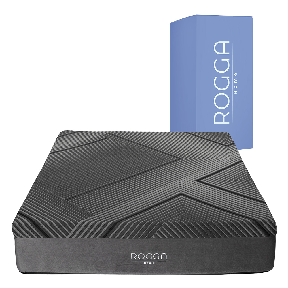 Colchón Rogga Color Gris Oxford Individual