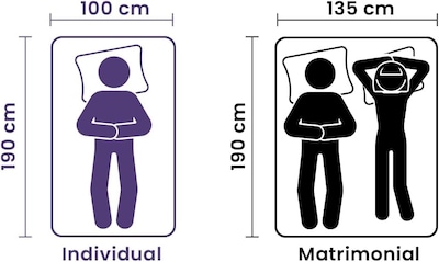 Foto 4 | Colchón Matrimonial Bio Mattress De Espuma Ziesta Original