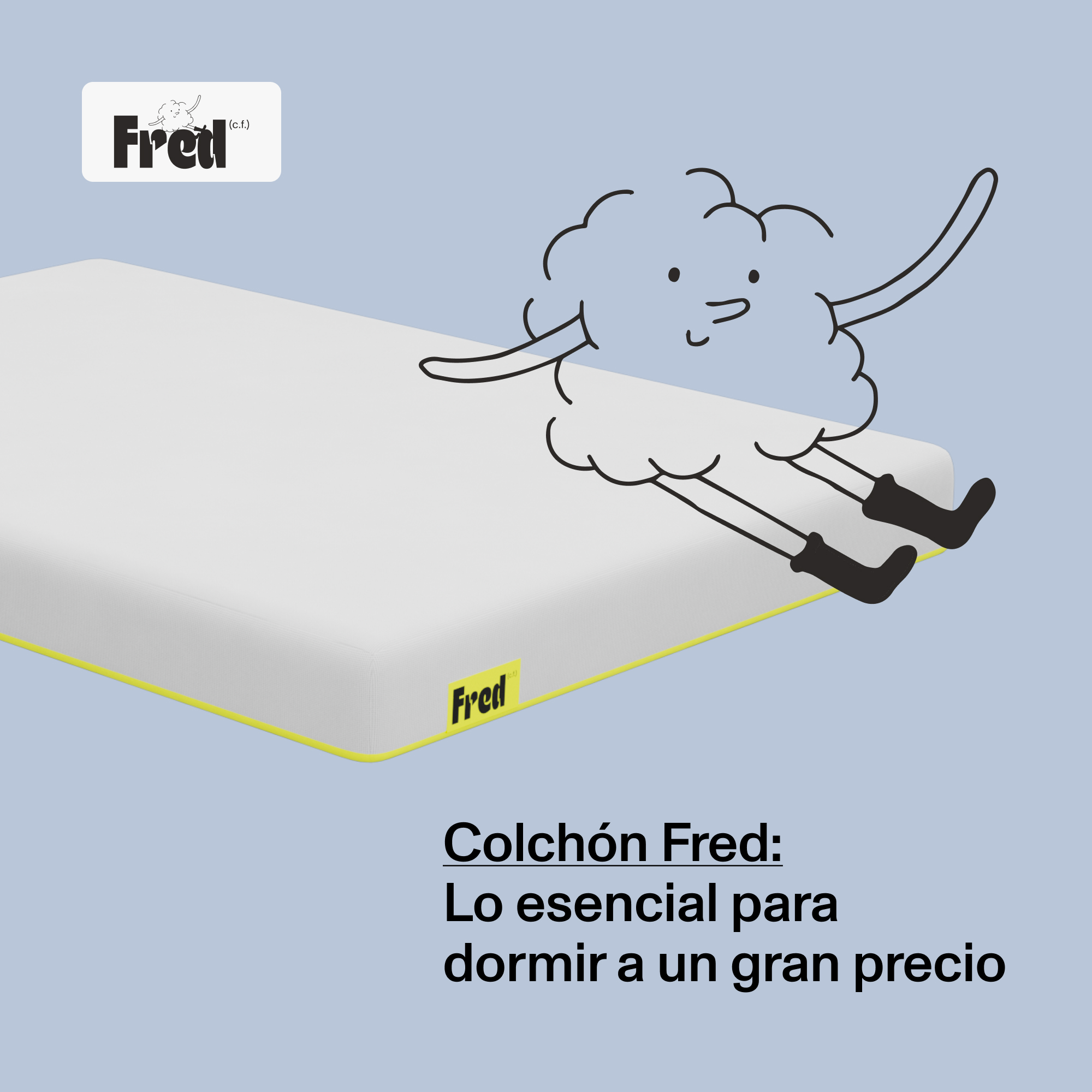 Foto 7 pulgar | Colchón Individual Fred 14cm de Alto en Caja Colchones de Espuma Firme Hecho en México