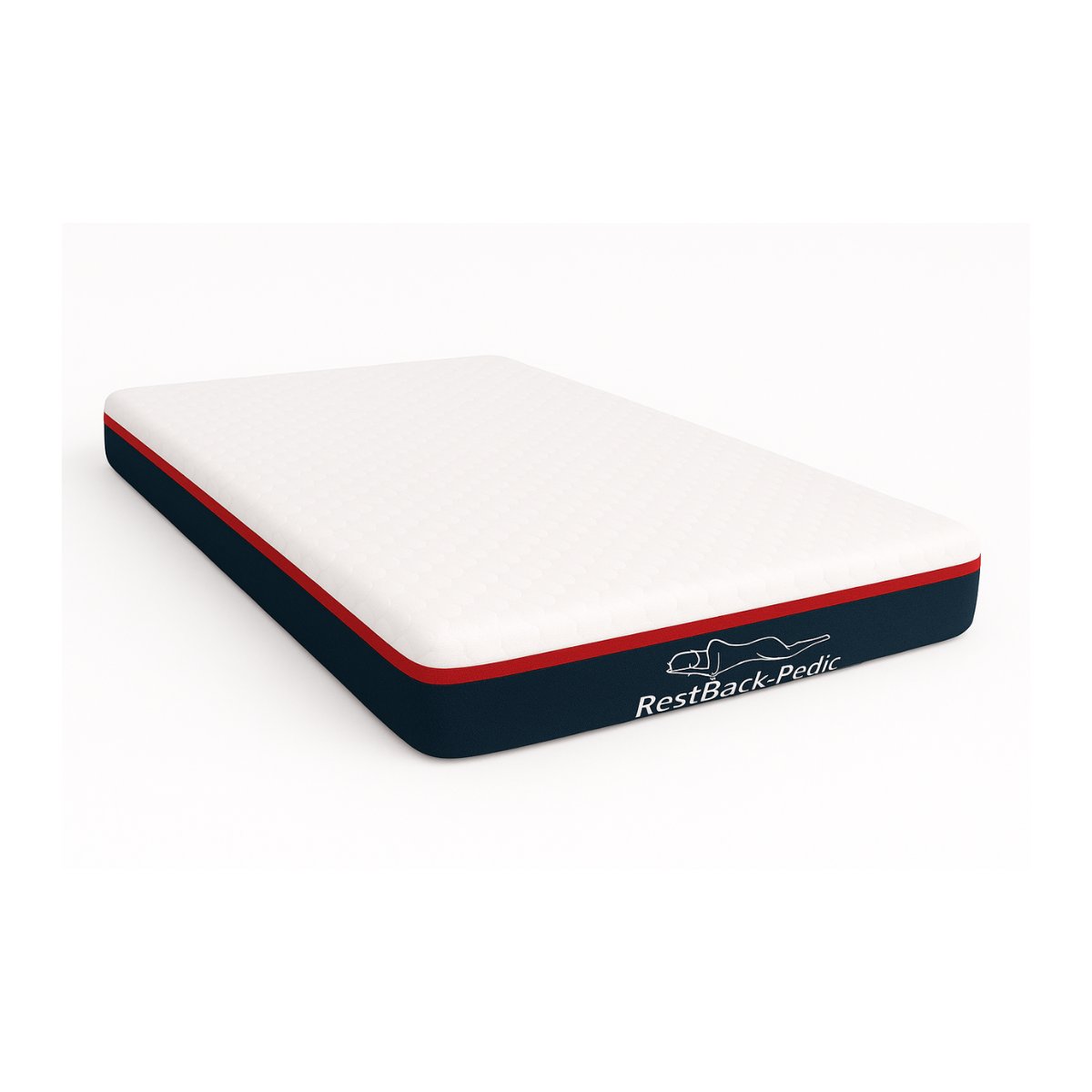 Foto 2 pulgar | Colchón Restback-pedic Individual En Caja Memory Foam Extra Confort