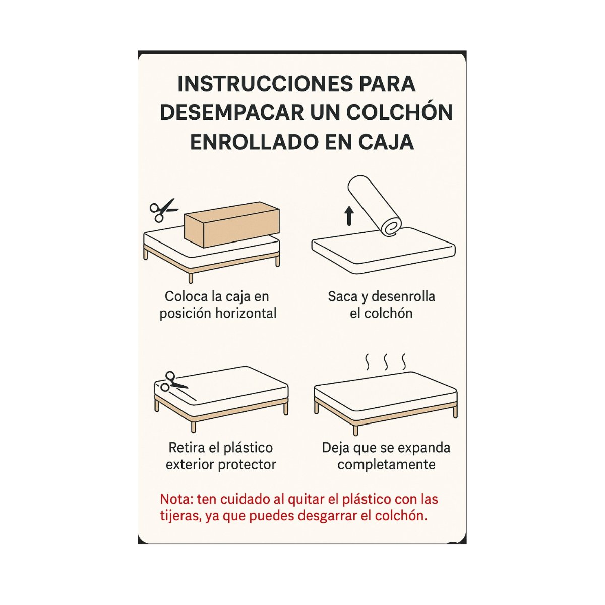 Foto 7 pulgar | Colchón Restback-pedic Individual En Caja Memory Foam Extra Confort