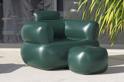 Foto 5 | Sillón Inflable Bestway 107 x 99 x 80 cm con Descanso 2 Colores