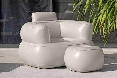 Foto 6 | Sillón Inflable Bestway 107 x 99 x 80 cm con Descanso 2 Colores