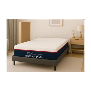 Foto 4 | Colchón Matrimonial En Caja Restback Memory Foam Extra Confort