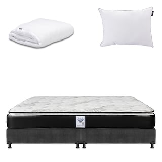 Foto 1 | Colchón Spring Air Prestige King Size + Almohada One + Protector De Colchón Cloud