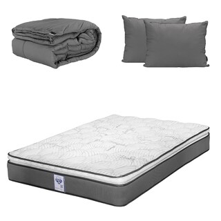Foto 1 | Colchón Spring Air Prestige King Size + Almohada 2pack + Edredón Homy