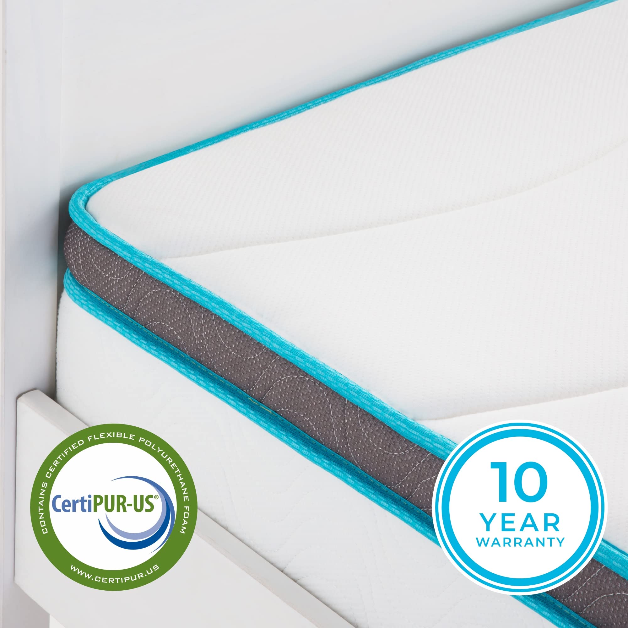 Foto 7 pulgar | Colchón Linenspa Memory Foam And Spring Hybrid De 20 Cm, Doble - Venta Internacional.