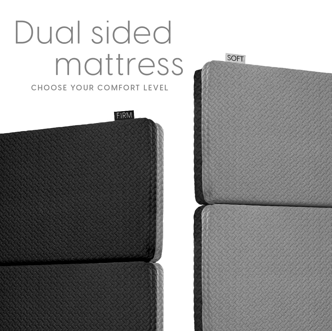Foto 6 pulgar | Colchón Plegable Milliard De Doble Cara Premium Queen Size - Venta Internacional.