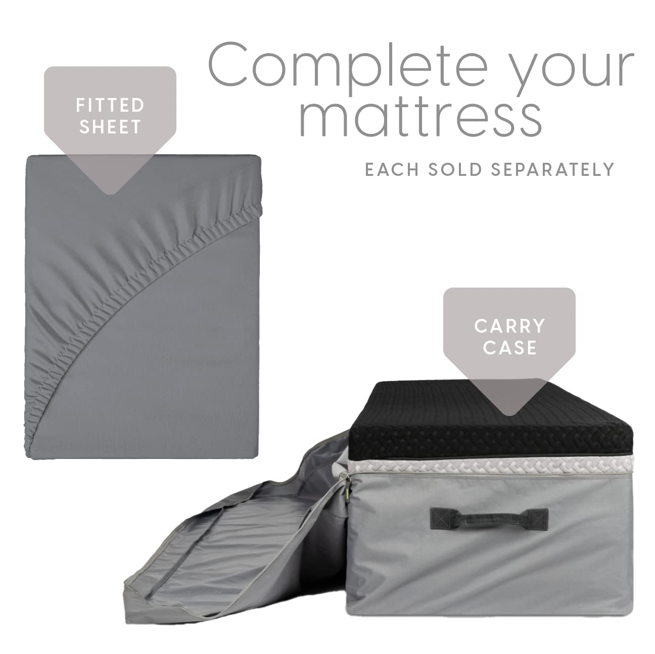 Foto 7 | Colchón Plegable Milliard De Doble Cara Premium Queen Size - Venta Internacional.