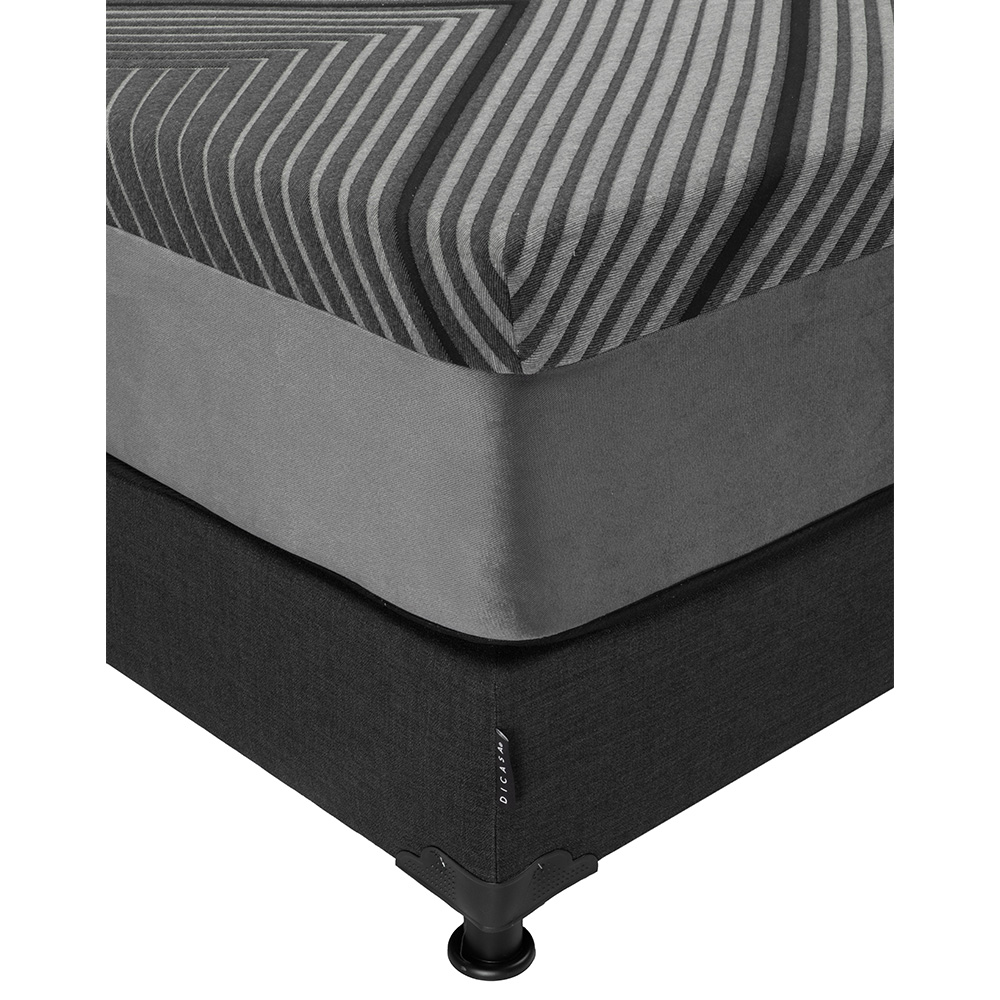 Foto 5 | Rogga Box Colchon+box+sabanas Softy Belucci Black Negro Matrimonial
