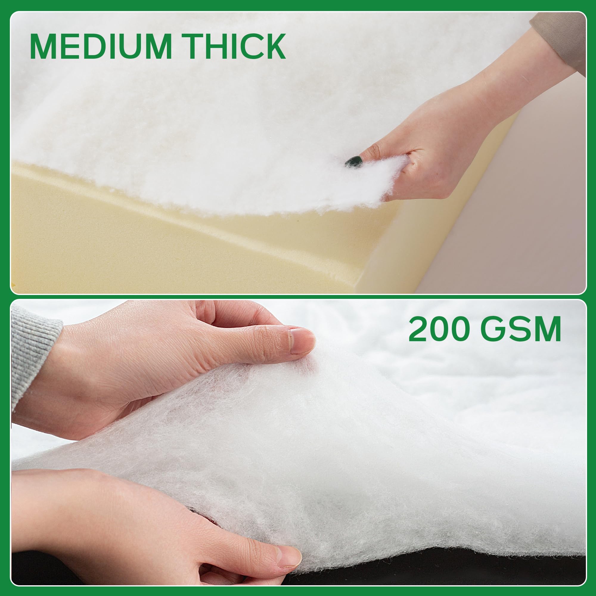 Foto 4 pulgar | Bata De Tapicería Hombys, 200 G/m², De Grosor Medio, 48 Pulgadas X 10 Yardas - Venta Internacional.