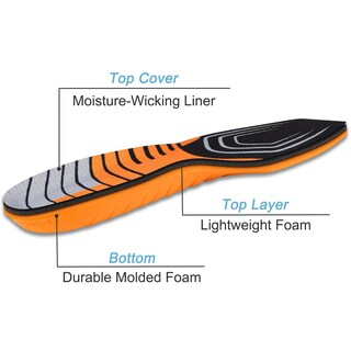Foto 3 | Bota Insoles Endoto Con Punta Cuadrada Para Zapatos Ariat M10.5 Para Hombre - Venta Internacional.