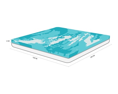 Foto 8 | Colchoneta Cloud King Size De Memory Foam