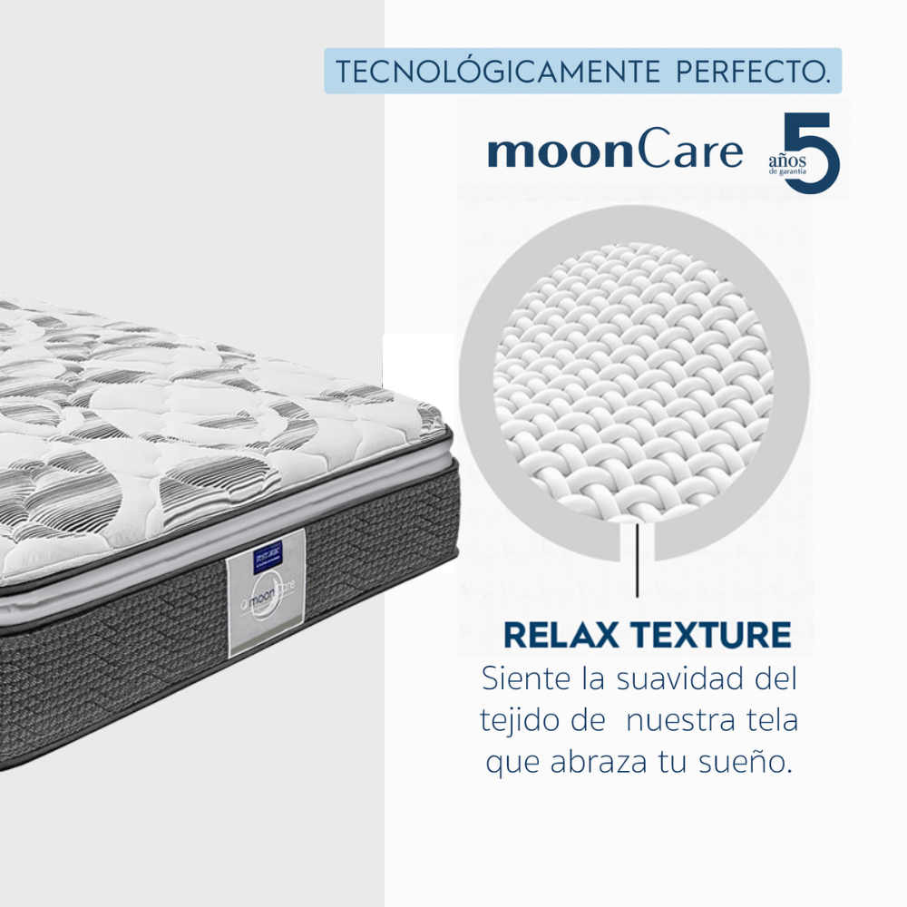 Foto 5 pulgar | Colchón King Size Restonic Más 2 Almohadas Para Un Descanso Total