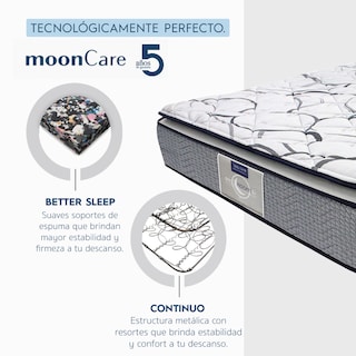 Foto 6 | Colchón King Size Restonic En Kit De Lujo Con 2 Almohadas