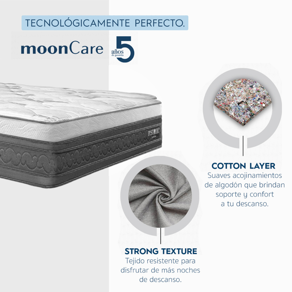 Foto 4 | Colchón King Size Restonic Premium Ortopédico Máximo Confort