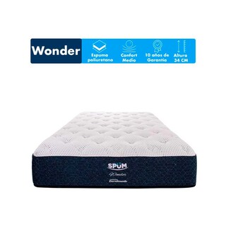 Foto 2 | Colchón Dormimundo En Caja Wonder King Size