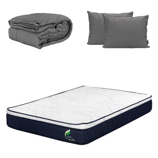 Foto 1 | Colchón Dicasa Eon Queen Size + Almohada 2pack + Edredón Homy